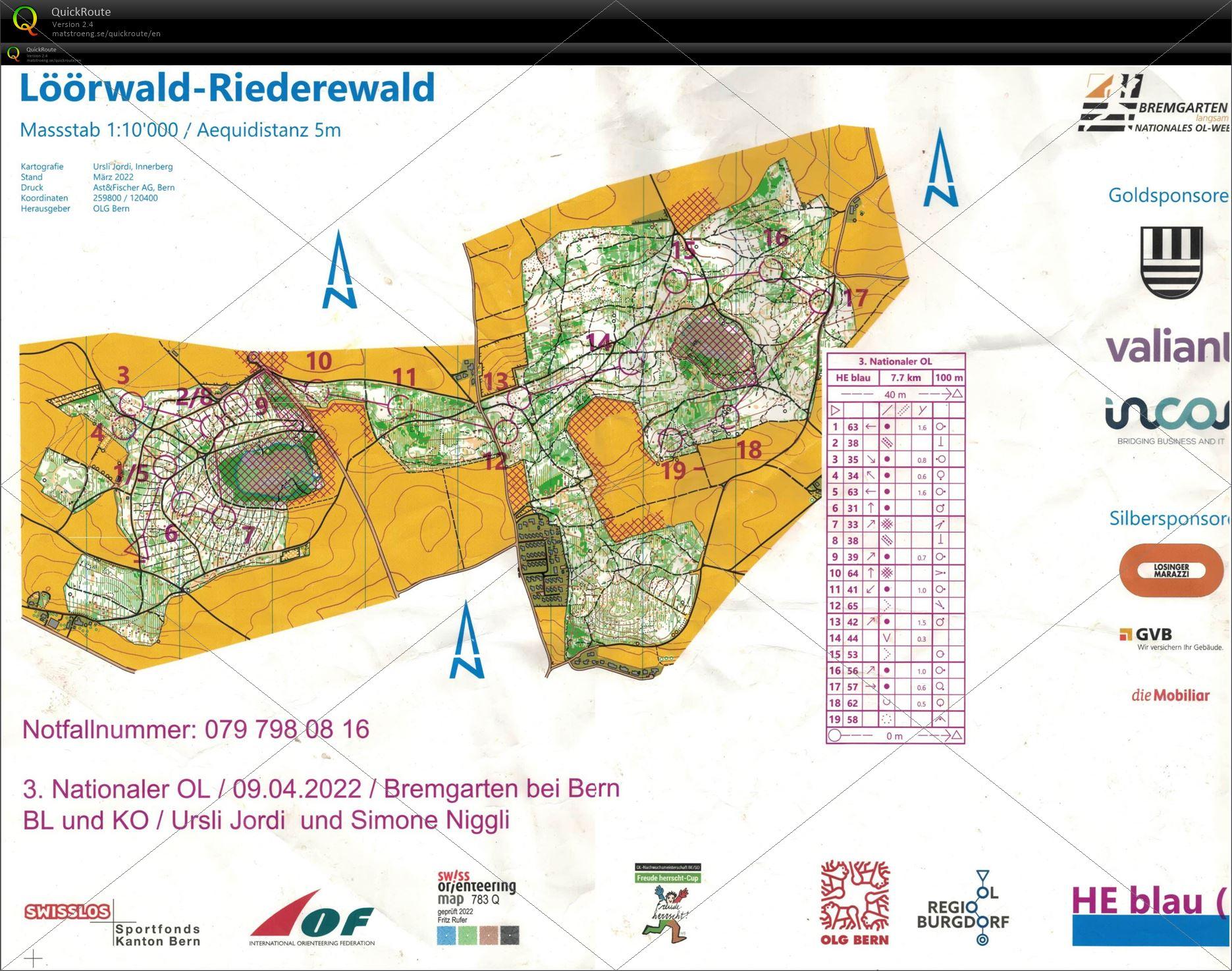 3. Nationaler OL | Simone Niggli Cup 2022 (2022/04/09)