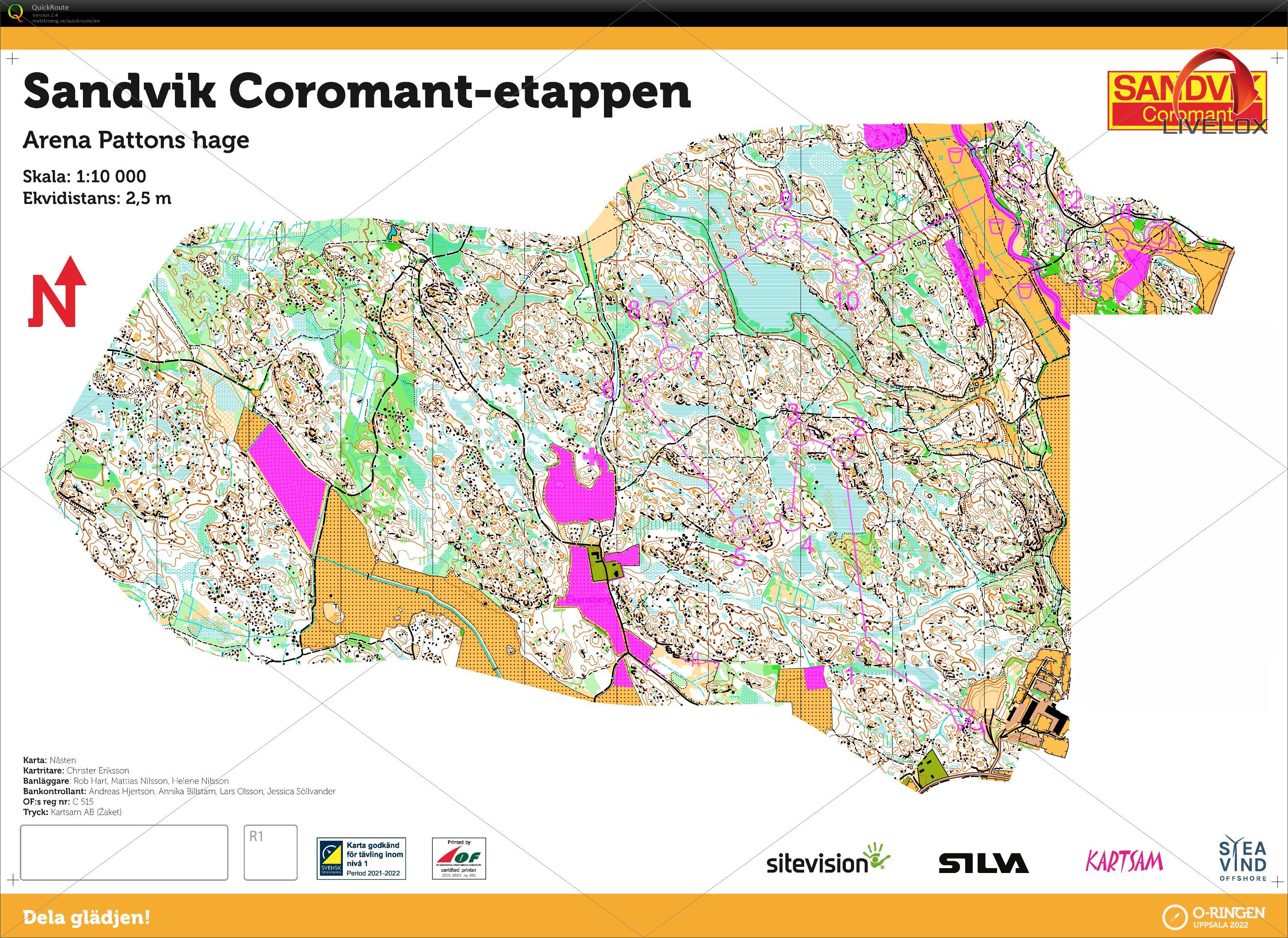 O-Ringen 2022 Day1 H50-1 (2022/07/25)