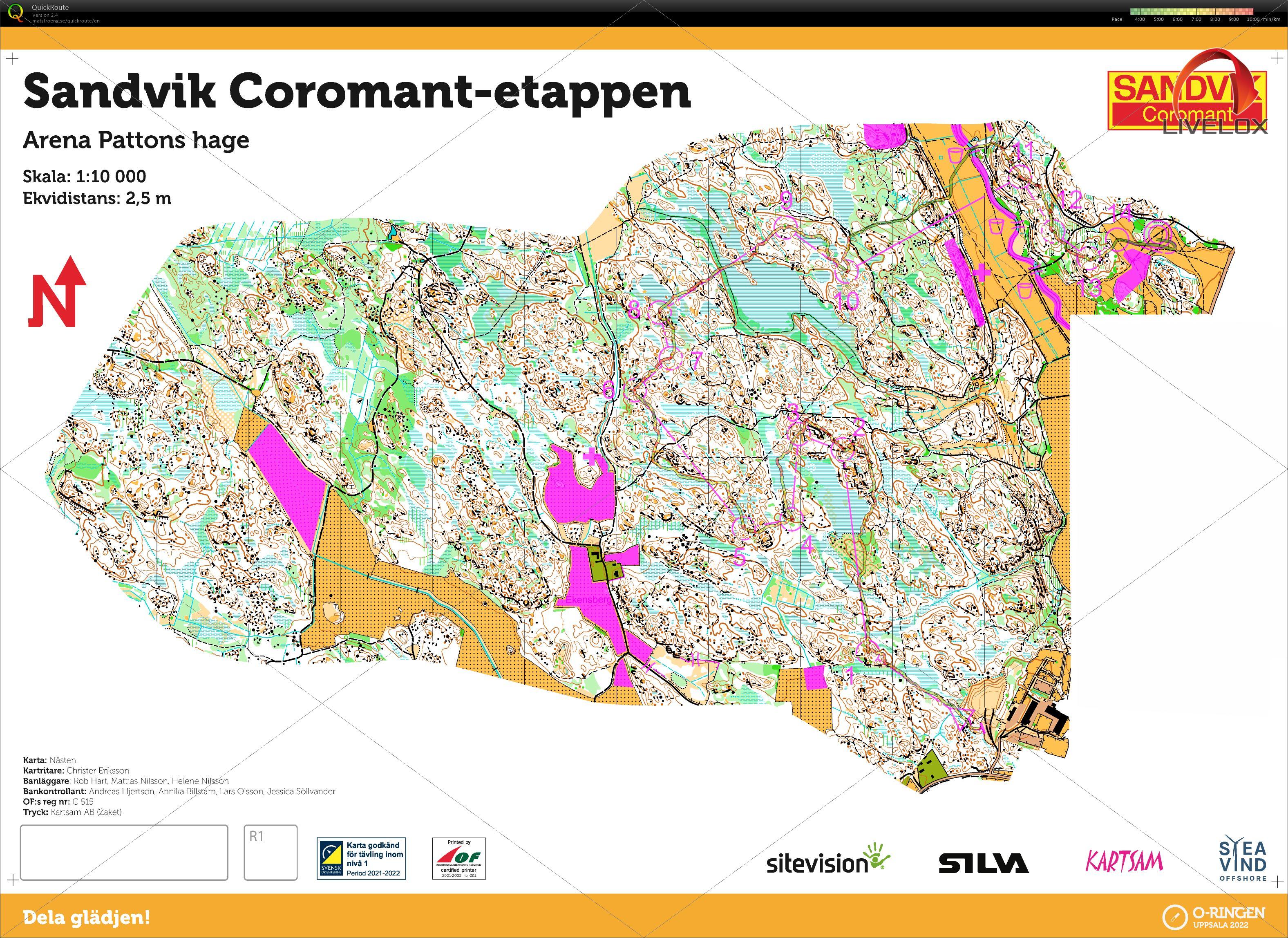 O-Ringen 2022 Day1 H50-1 (2022/07/25)