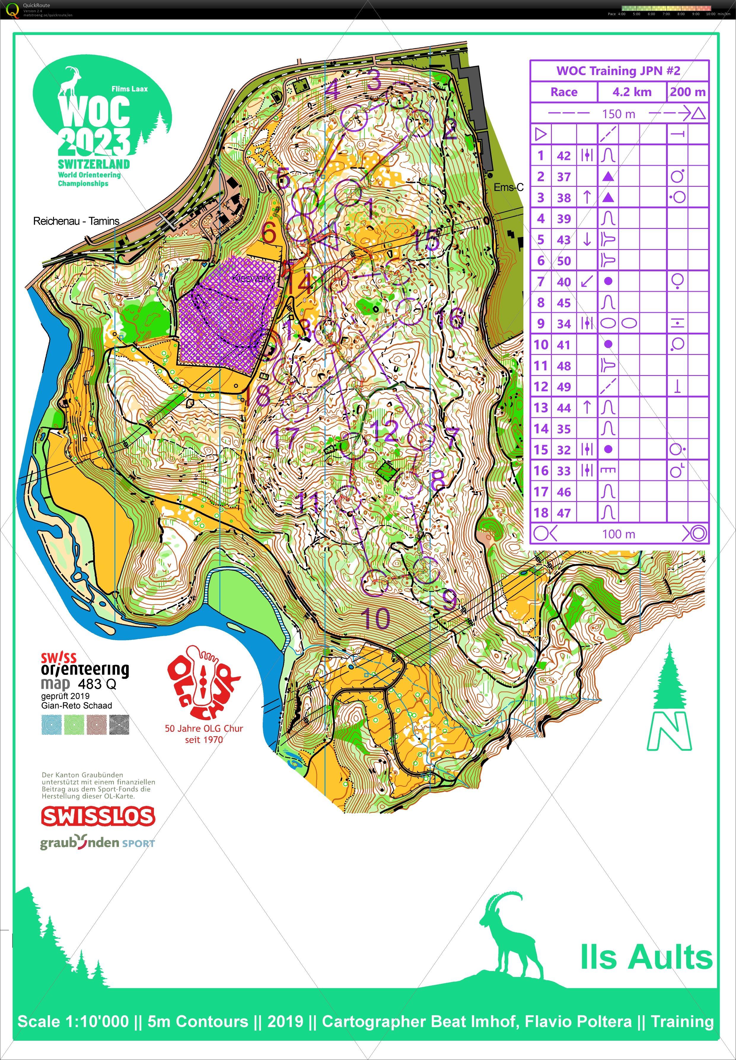 WOC 2023 training race(No flag) (2023/05/28)