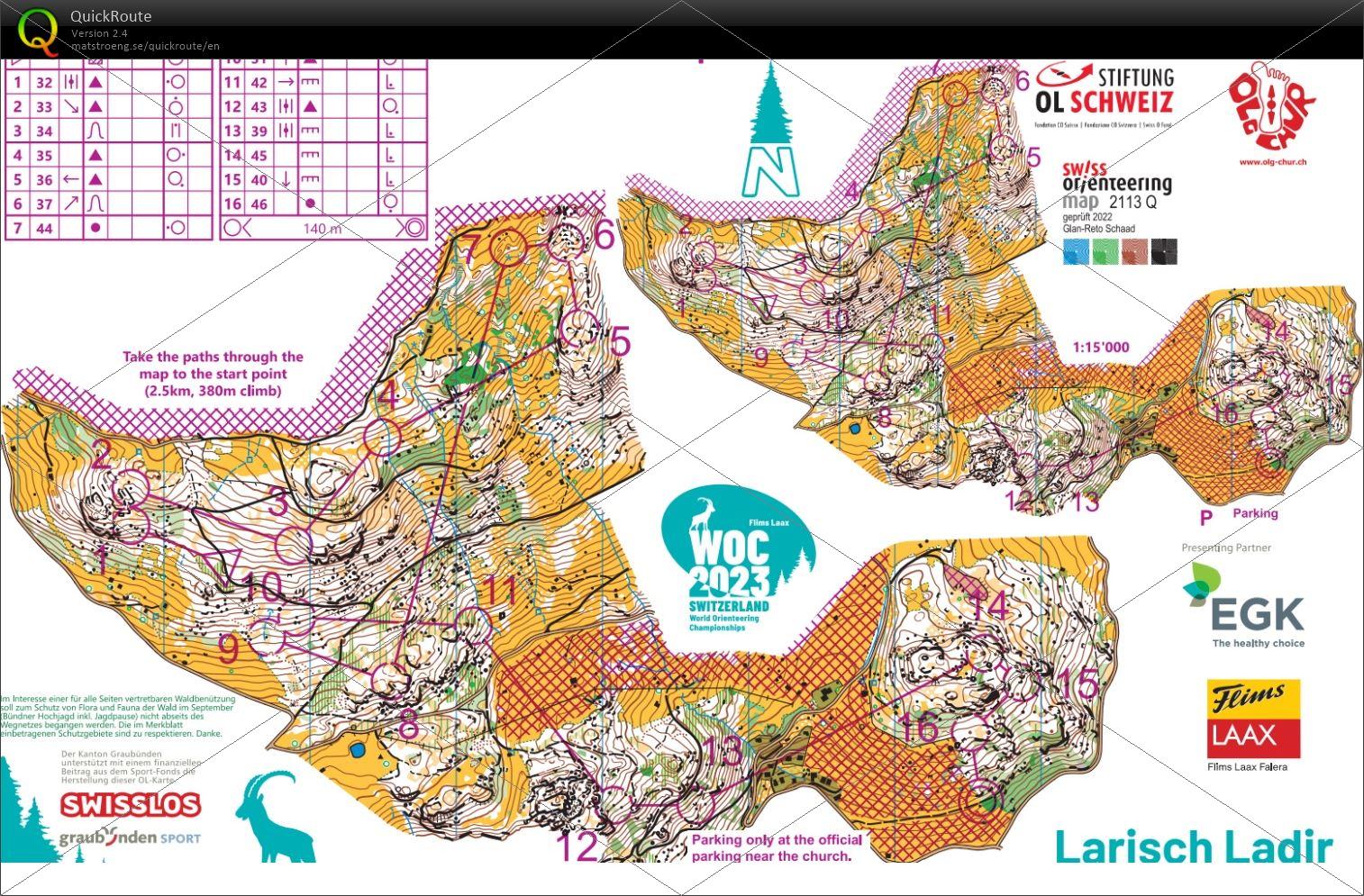 WOC2023 training camp#2 slope running (2023/05/31)