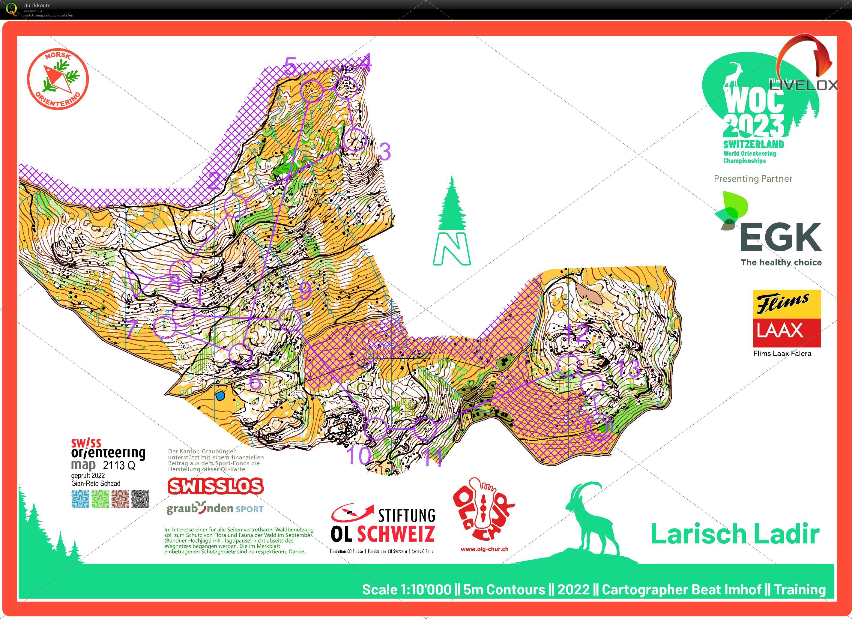 WOC TC #2 Ladir slope running woman (2023/05/31)