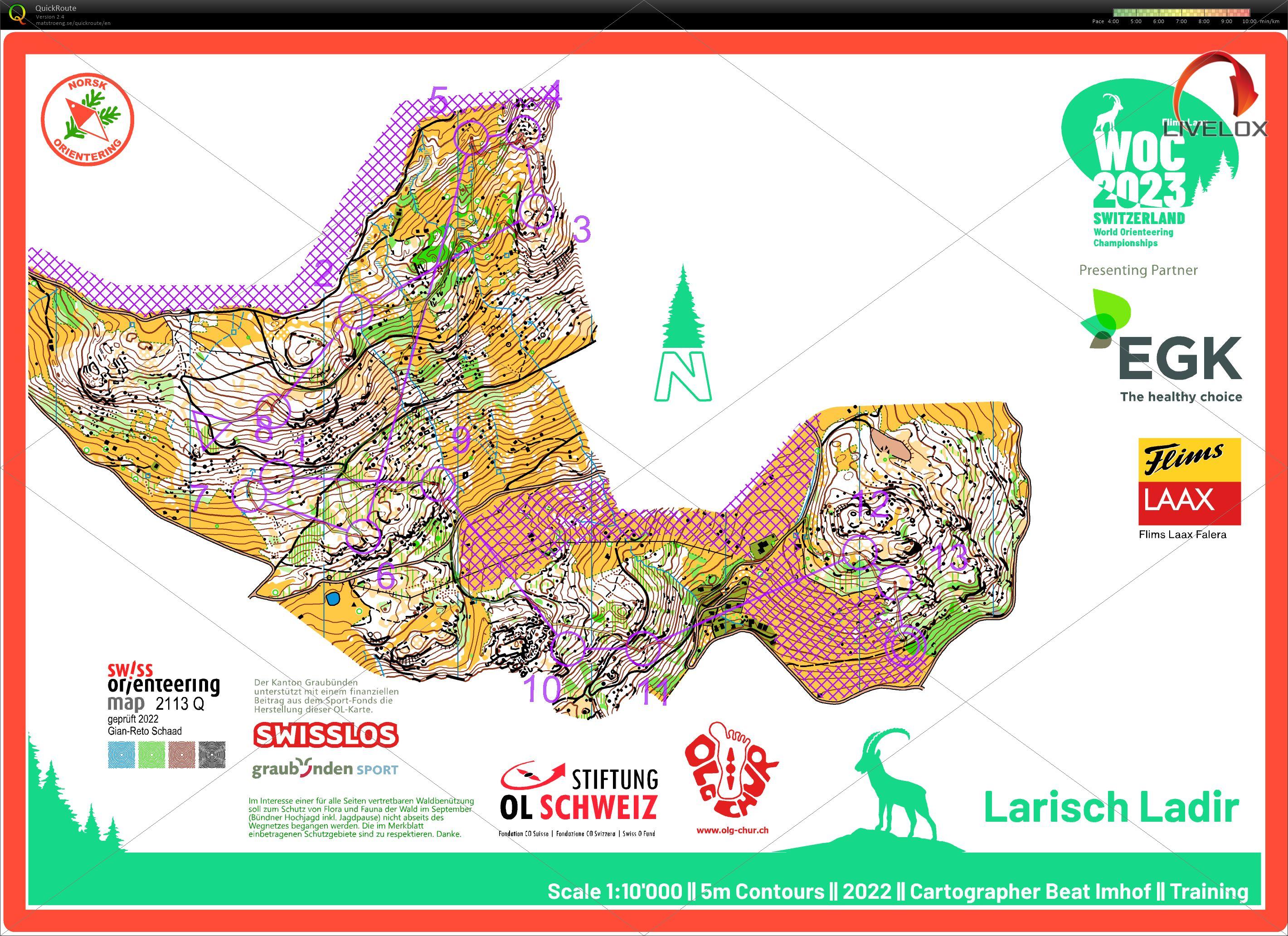 WOC TC #2 Ladir slope running woman (2023/05/31)