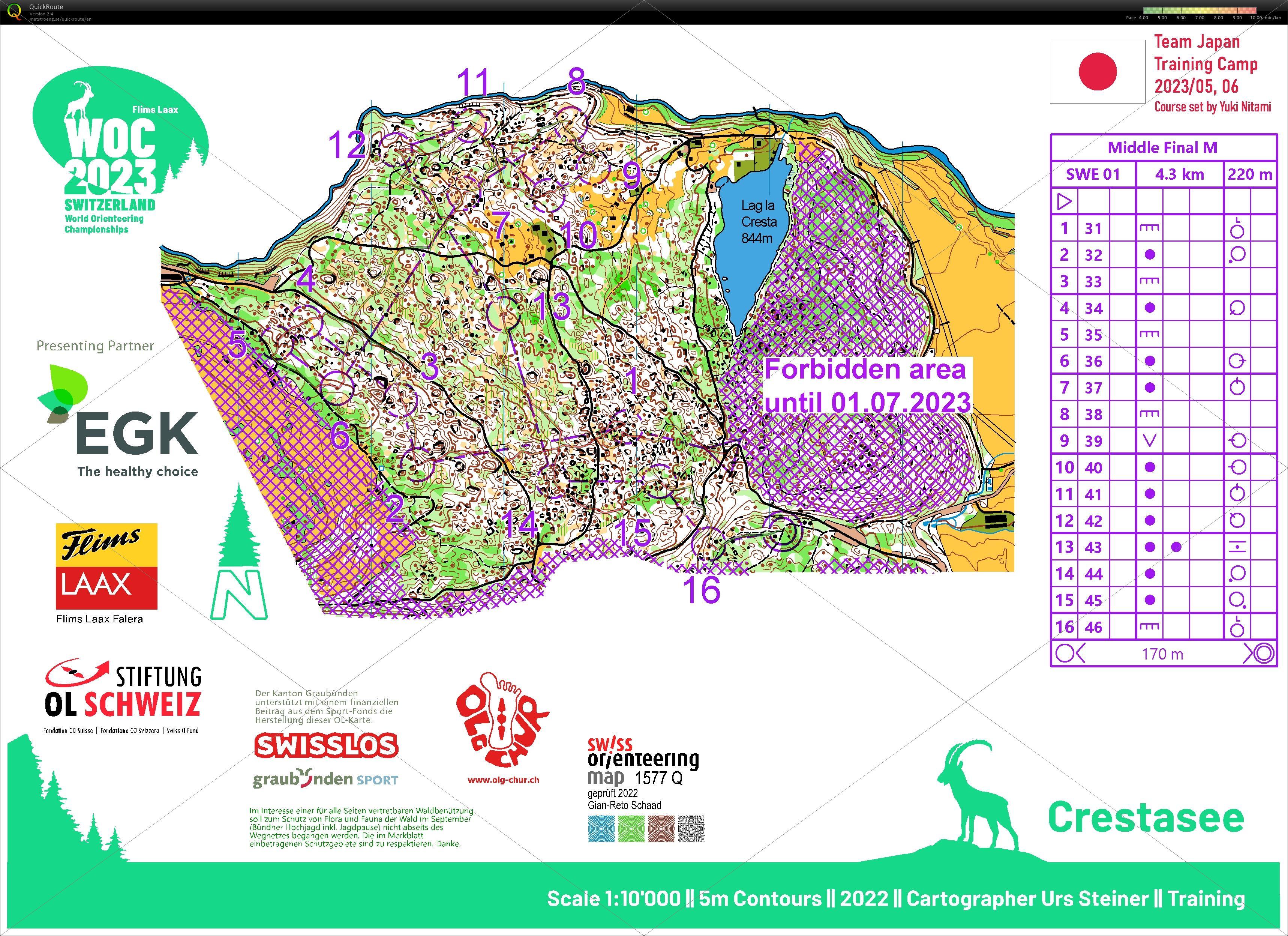 crestasee training SWE01 (2023/06/01)