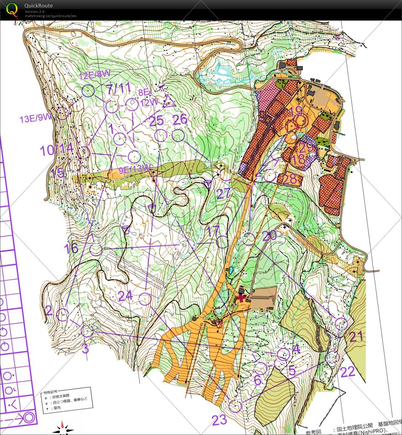 第48回全日本ロングオリエンテーリング選手権大会 (2021/10/24)