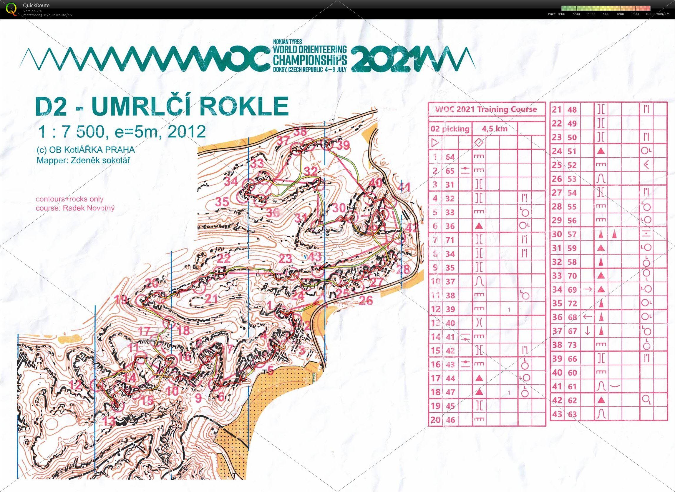 WOC2021トレーニング (2021/06/29)