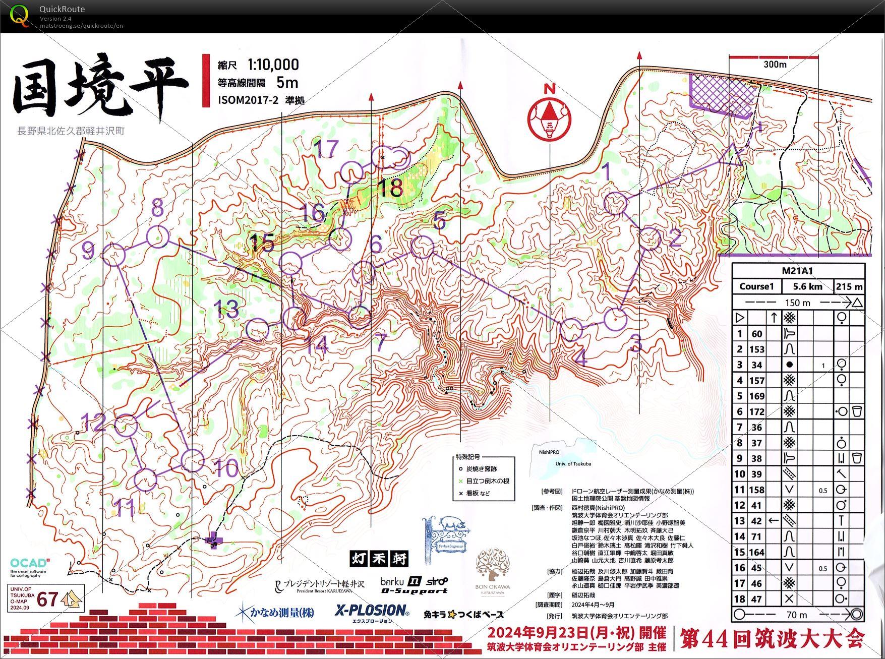 筑波大大会 (2024/09/23)