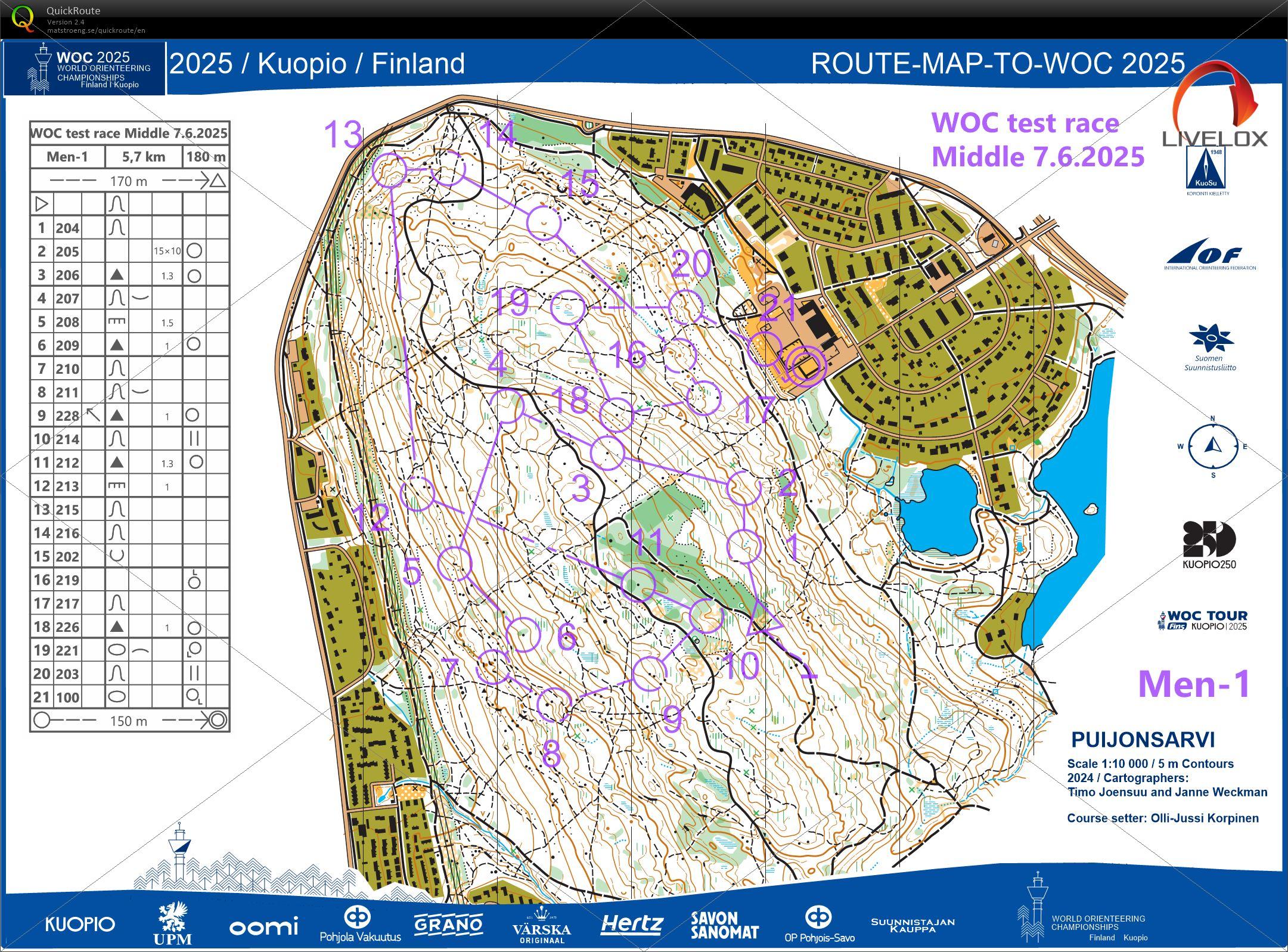 WOC2025testrace (2025/06/07)