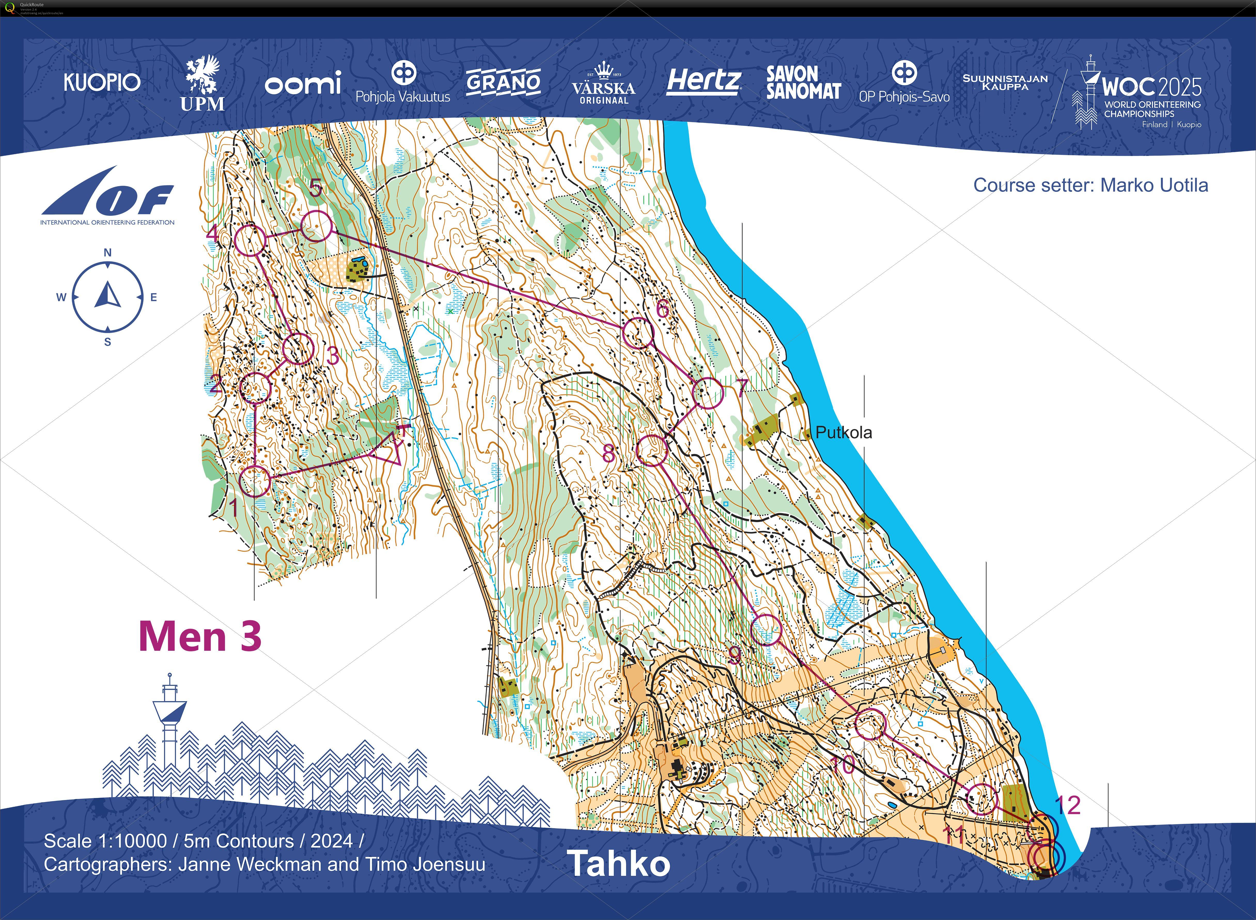 WOC2025 middle qualification (2025/07/08)